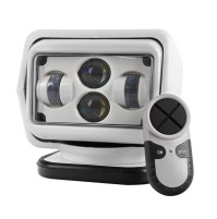 Marine LED Light - High - 60 Watt - White Casing - Emmitt Color: White - 12-24 Volts - WK-W60HL - AZLED